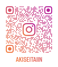明整体院 Instagram QRコード（AKISEITAIIN）